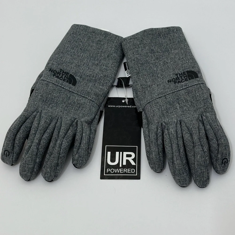 The North Face ||  Women’s E-Tip Touchscreen Gray / black Gloves Xs